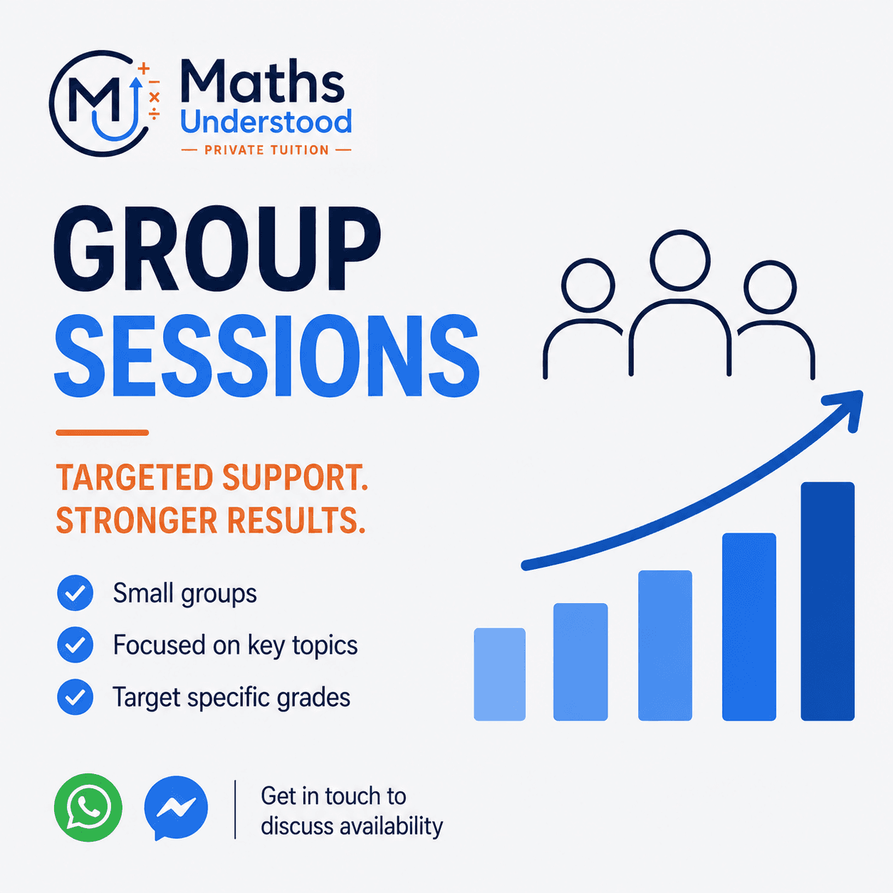 Maths Understood group sessions advert